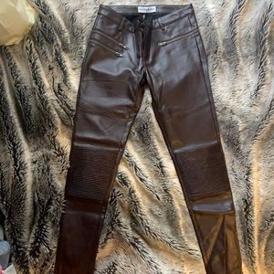 KITTENISH faux leather Pants